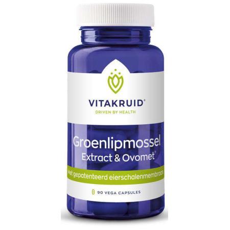 Vitakruid Groenlipmossel extract & Ovomet Eierschaalmembraam