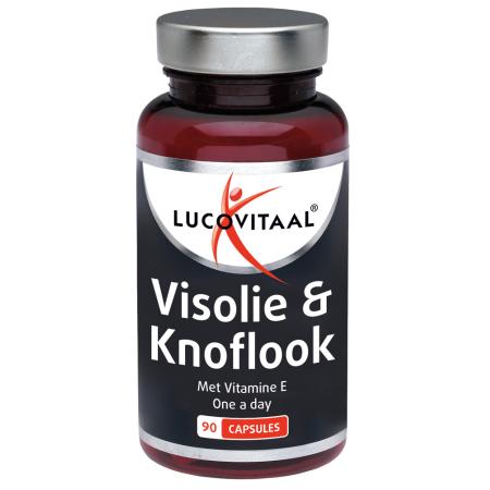 Lucovitaal Visolie en Knoflook Capsules