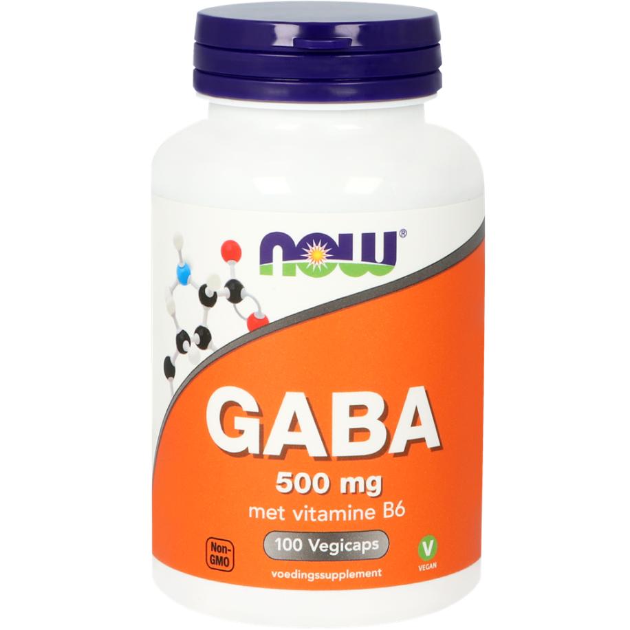 NOW GABA 500mg Capsules