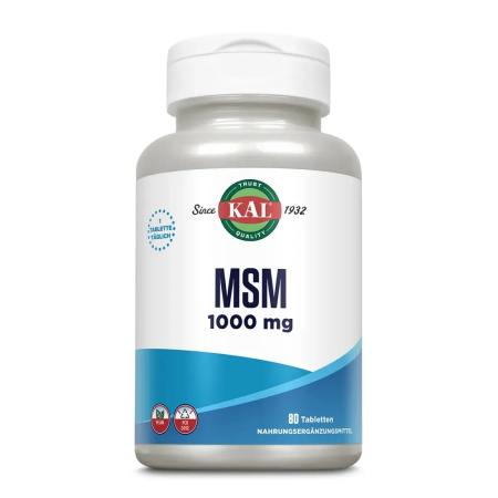 Kal MSM 1000mg Tabletten