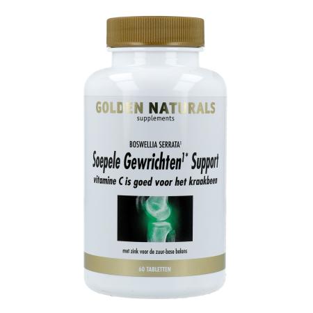 Golden Naturals Soepele Gewrichten Support Tabletten