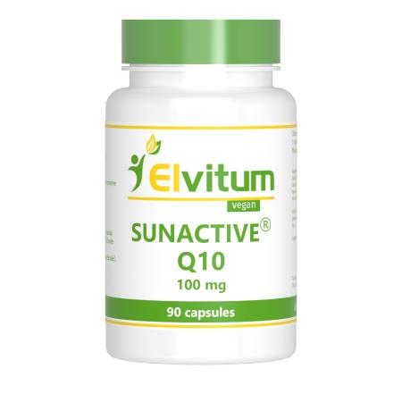 Elvitum Co Enzym Q10 Sunactive 100mg Capsules