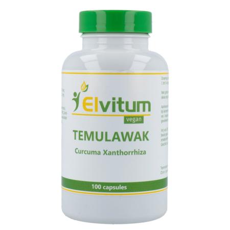 Elvitum Temulawak Curcuma Xanthorrhiza Capsules
