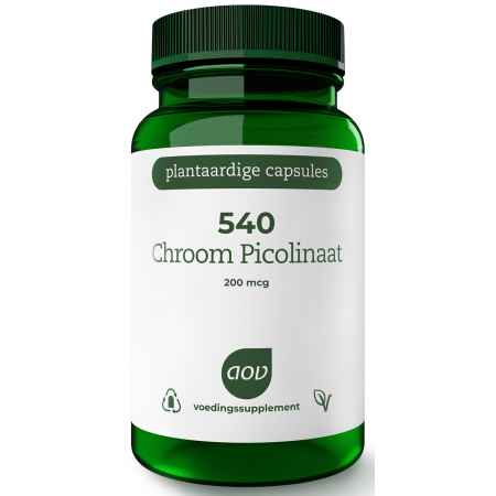 AOV 540 Chroom Picolinaat 200mcg Vegacaps