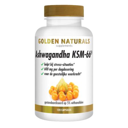Golden Naturals Ashwagandha KSM-66 Capsules