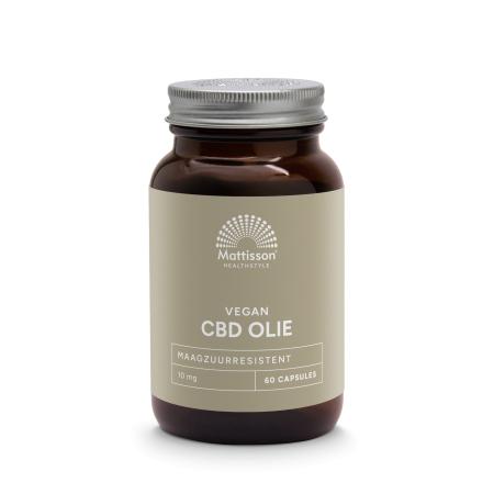 Mattisson HealthStyle CBD Olie 10mg Vegacaps 60st