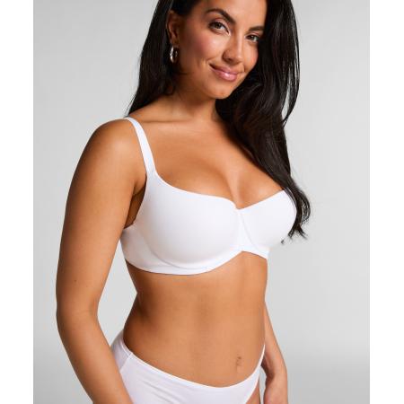 Hunkemöller Katoenen voorgevormde beugel bh Wit