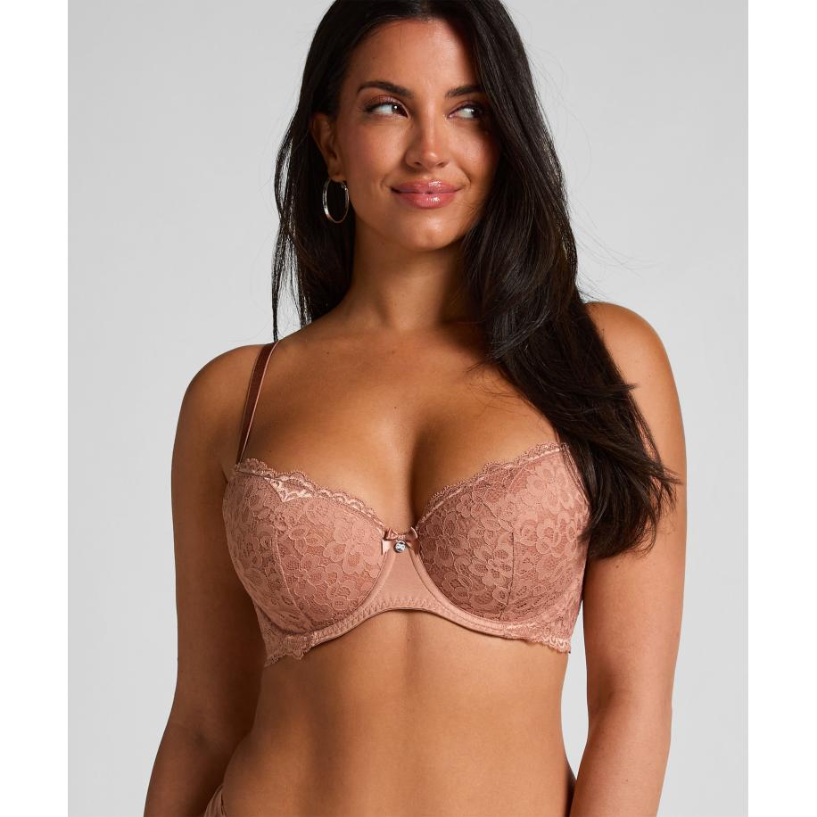 Hunkemöller Voorgevormde beugel bh Marine Bruin Bruin