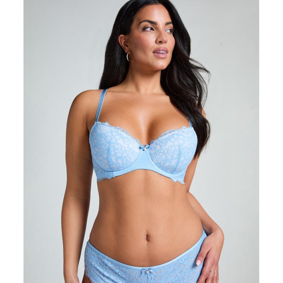 Hunkemöller Voorgevormde beugel bh Marine Blauw Blauw
