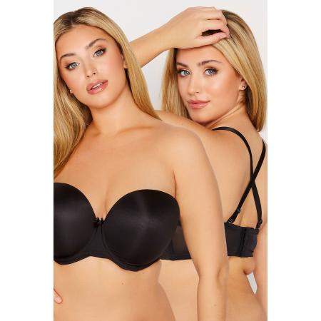 Yours Multifunctionele Bh Met Afneembare Bandjes In Zwartsize 100B