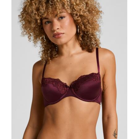 Hunkemöller Voorgevormde beugel bh Lace & Shine Paars
