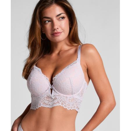 Hunkemöller Voorgevormde longline beugel bh Isadora Paars