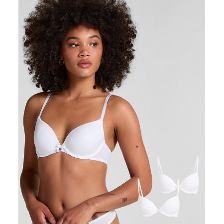 Hunkemöller 2-pack voorgevormde beugel bh Wit