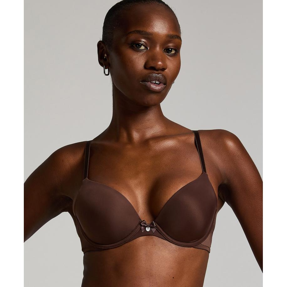 Hunkemöller Voorgevormde beugel bh Plunge Bruin Bruin