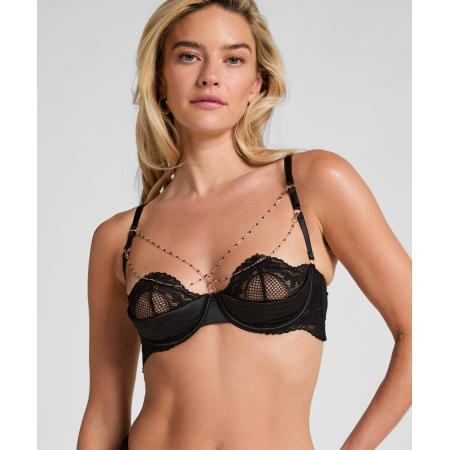 Hunkemöller Half-voorgevormde cup beugel bh Belladonna Zwart