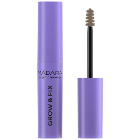 MÁDARA Grow & Fix Tinted Brow Gel, #4 Dark Brown