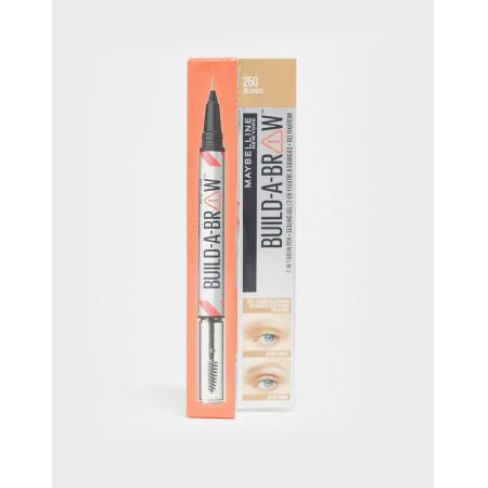 Maybelline Build-A-Brow 2 gemakkelijke stappen Wenkbrauwpotlood en gel in Blond