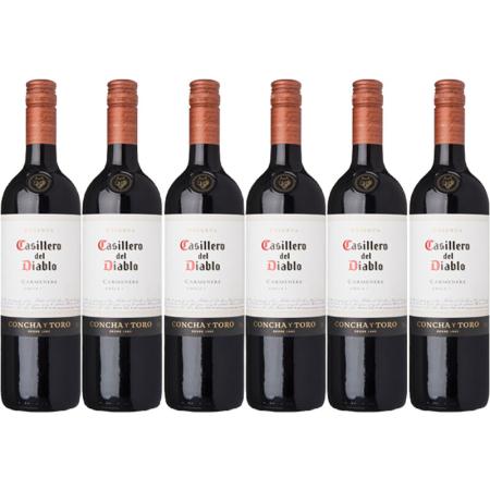 Casillero del Diablo Carménère reserva 6 flessen