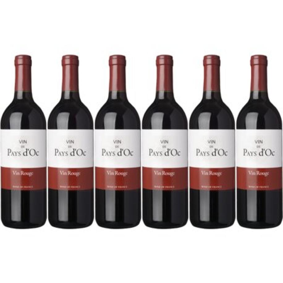 Vin de Pays d'Oc Rood 6 flessen