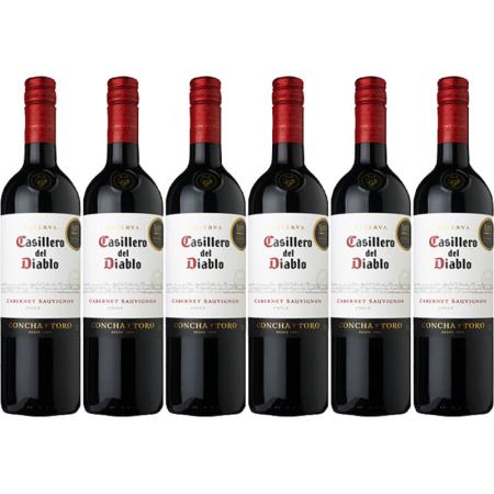 Casillero del Diablo Cabernet sauvignon reserva 6 flessen