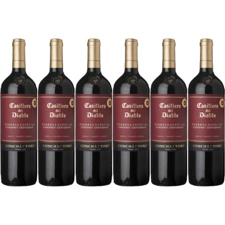 Casillero del Diablo Reserva especial cabernet sau 6 flessen
