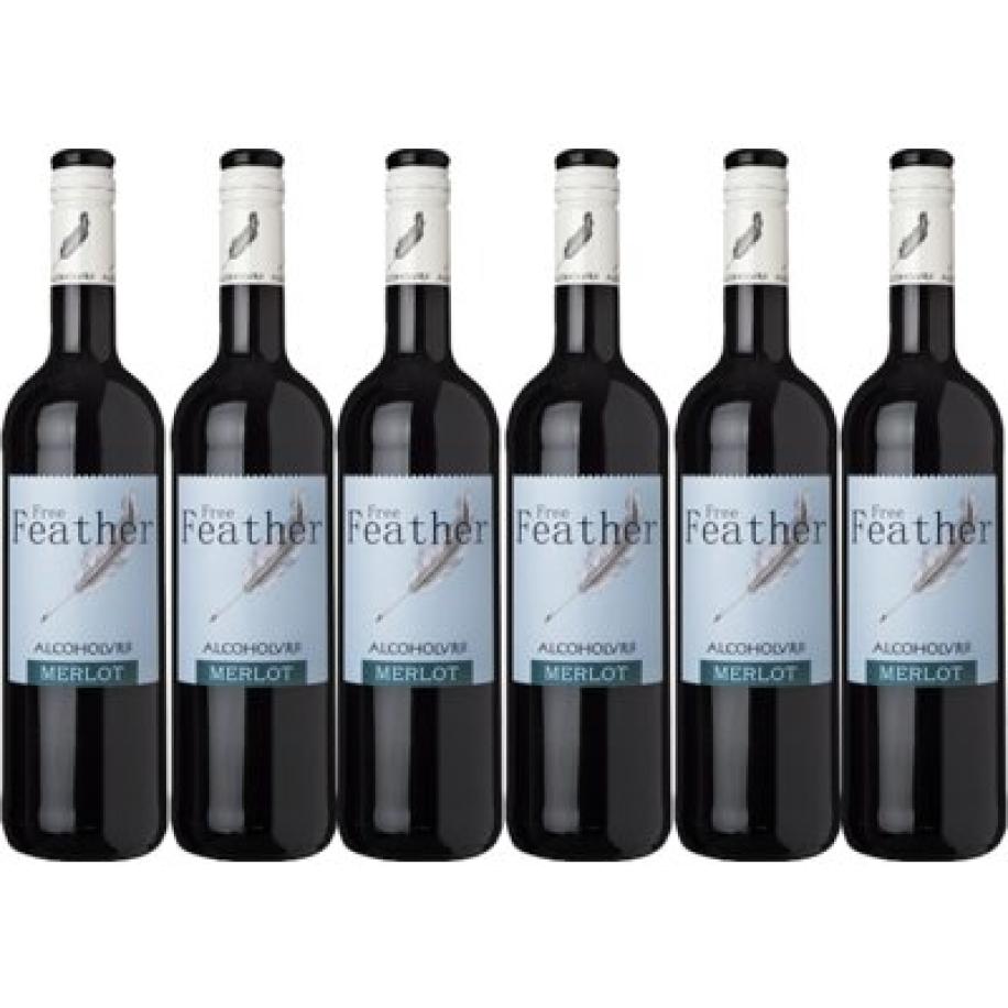 Free Feather Merlot Alcoholvrij 6-pack