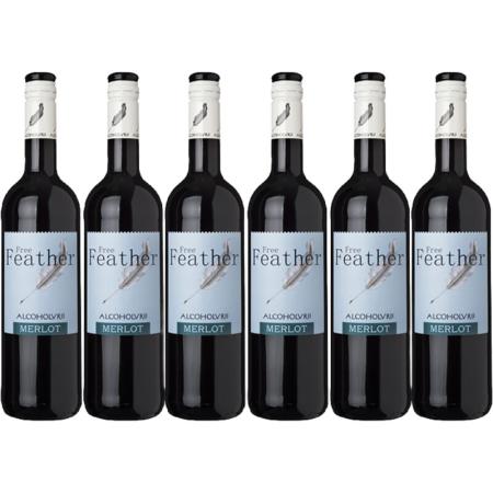 Free Feather Merlot Alcoholvrij 6-pack