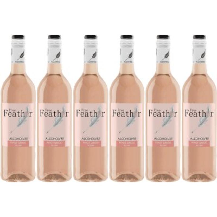 Free Feather Rosé alcoholvrij 6-pack
