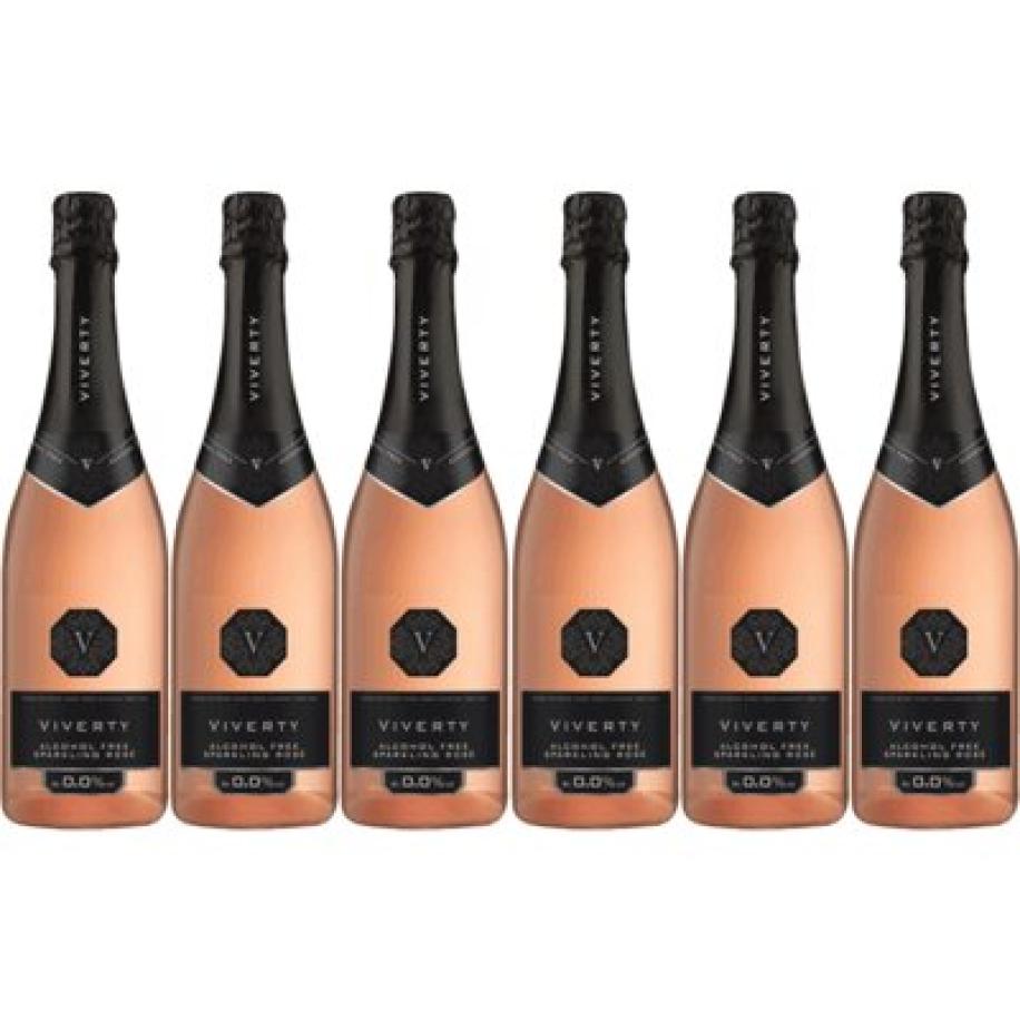 Viverty rose sparkling alcoholvrij 6-pack