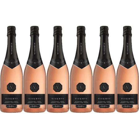 Viverty rose sparkling alcoholvrij 6-pack