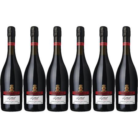 Chiarli 1860 Lambrusco rosso 6 flessen