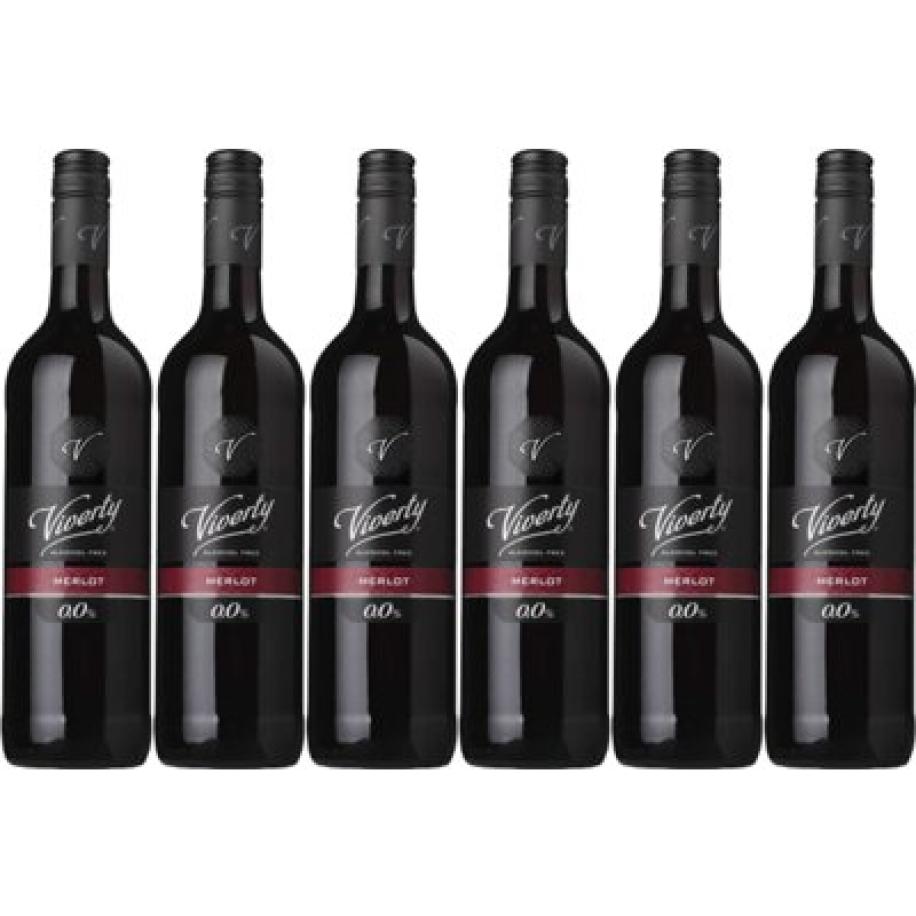 Viverty Merlot alcoholvrij 6 flessen