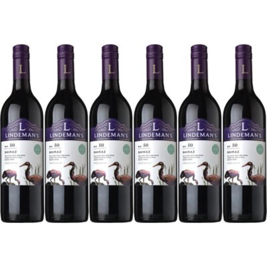 Lindeman's Bin 50 shiraz 6 flessen