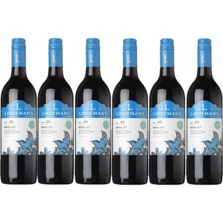 Lindeman's Bin 40 Merlot 6 flessen
