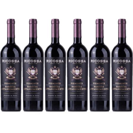 Ricossa Barbera piemonte appassimento 6 flessen