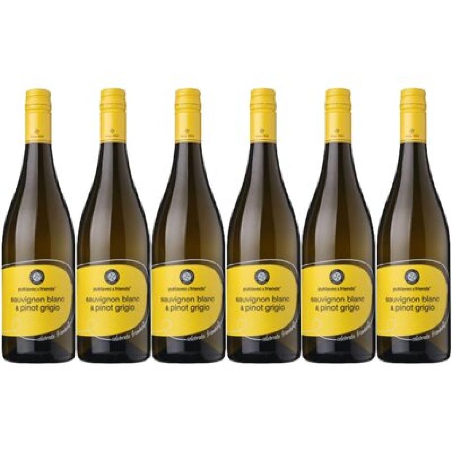 Puklavec & Friends sauvignon blanc & pinot grigio 6 flessen