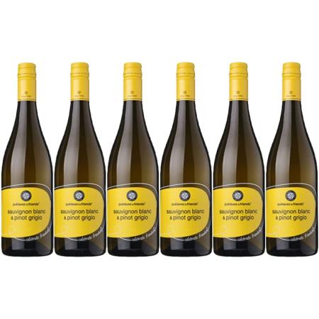 Puklavec & Friends sauvignon blanc & pinot grigio 6 flessen