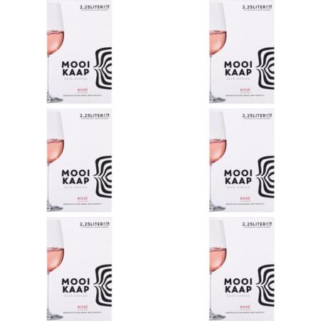 Mooi Kaap rosé wijntap 6-pack