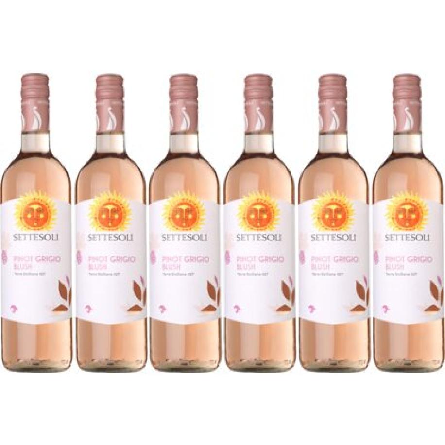 Settesoli Pinot grigio blush rosé 6 flessen