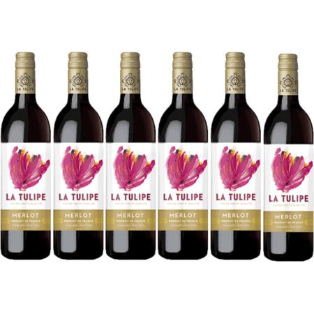 La Tulipe Merlot 6 flessen