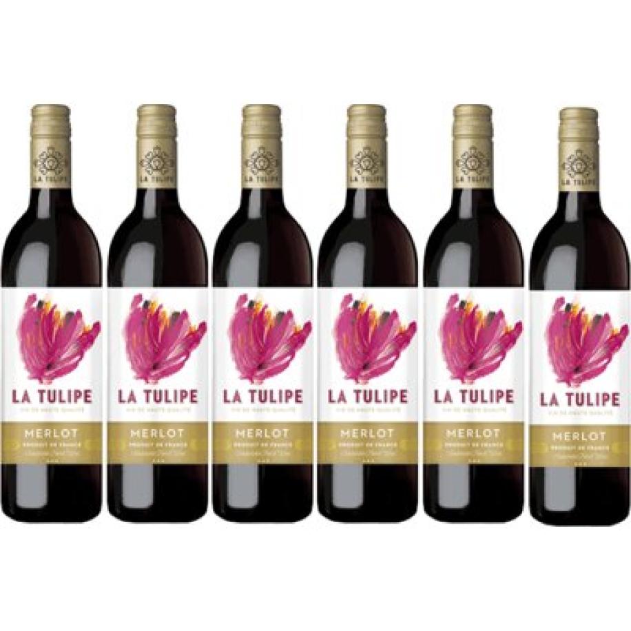 La Tulipe Merlot 6 flessen