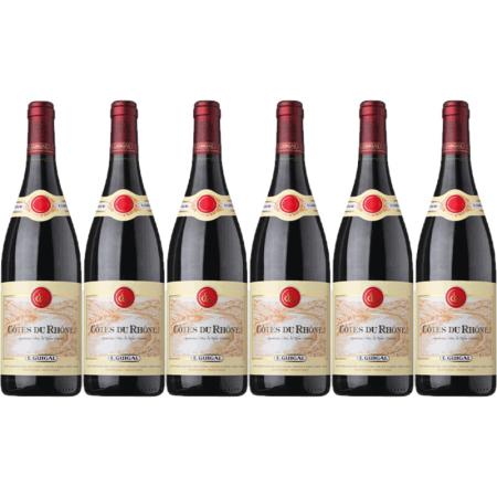 E. Guigal Côtes du rhône rouge 6 flessen
