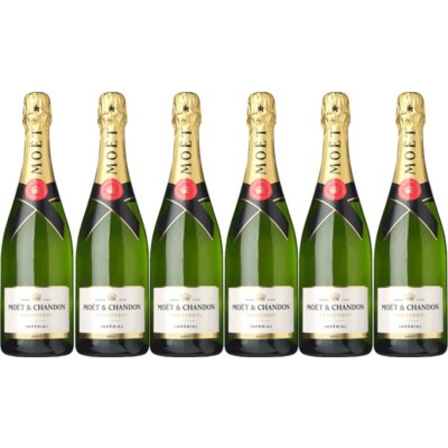 Moët & Chandon Champagne brut impérial 6 flessen