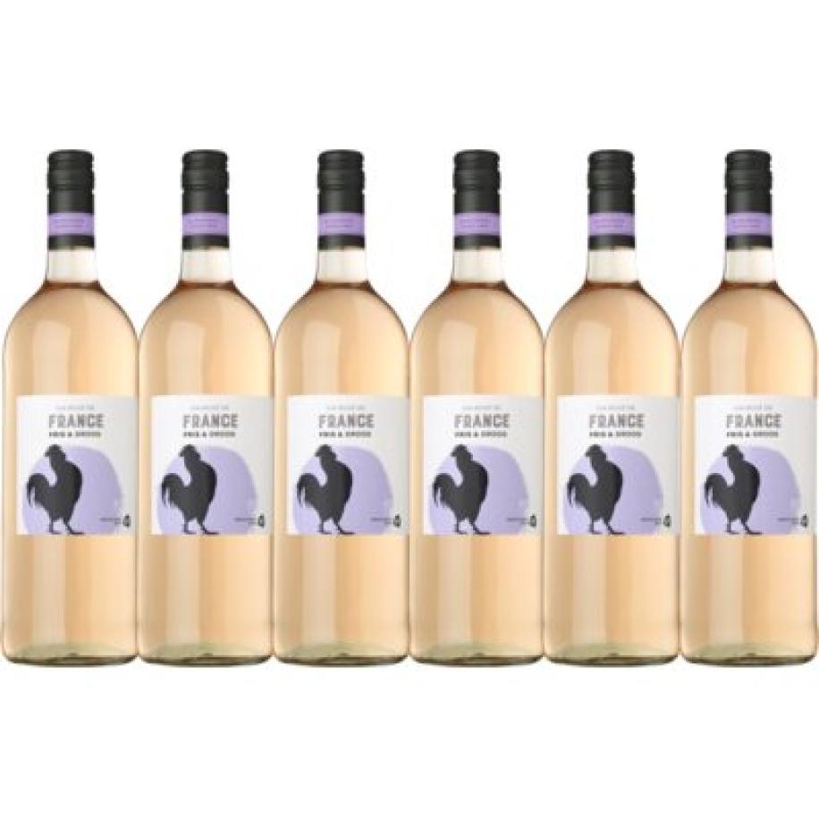 AH Fris & droge Franse huiswijn rosé 6-pack