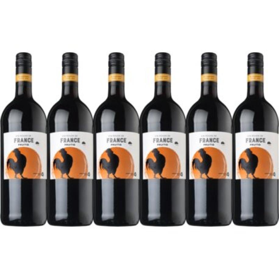 AH Fruitige Franse huiswijn rood 6-pack