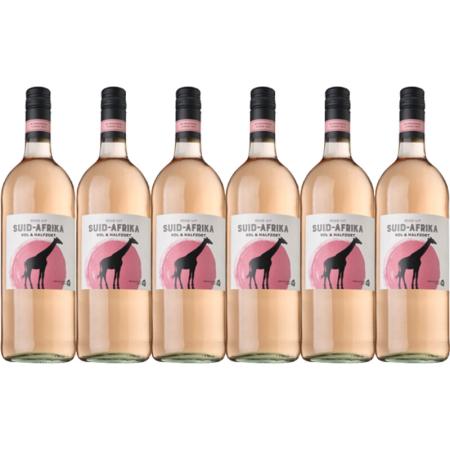 AH Vol & halfzoete Zuid-Afrika rosé 6-pack
