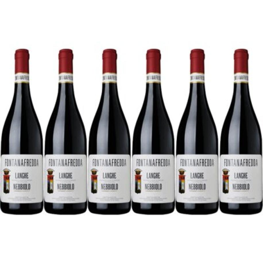 Fontanafredda Nebbiolo langhe 6 flessen