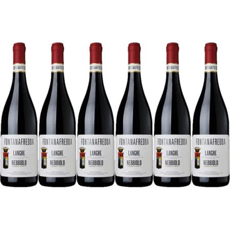 Fontanafredda Nebbiolo langhe 6 flessen