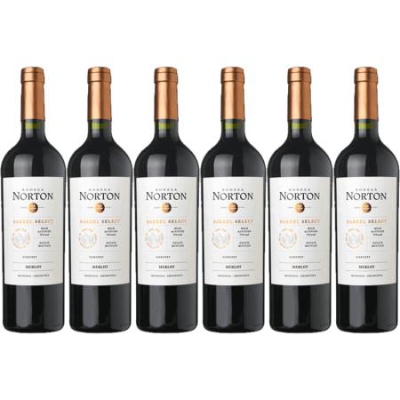 Norton Barrel select merlot 6 flessen