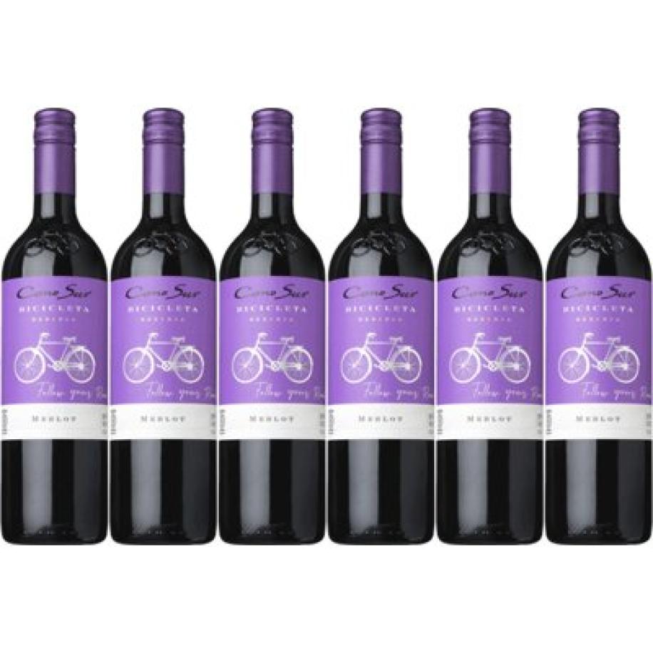 Cono Sur Bicicleta merlot 6 flessen